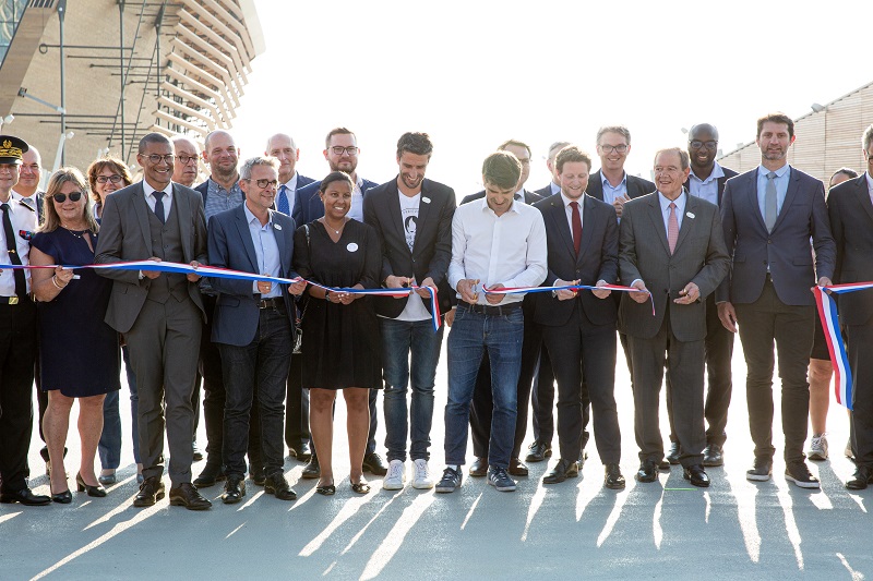 inauguration passerelle