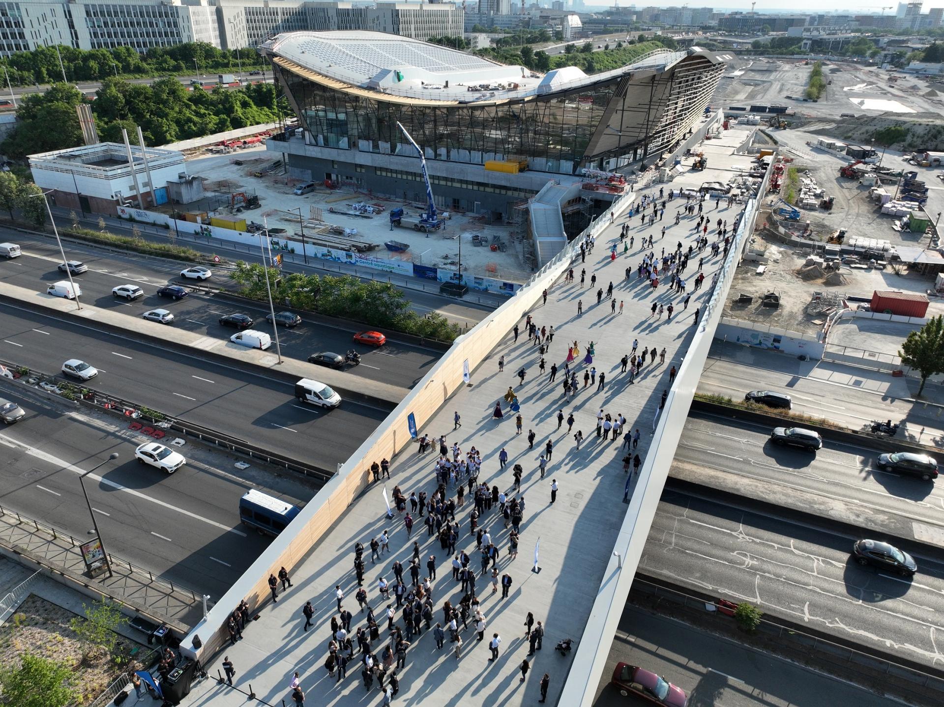 Passerelle inauguration