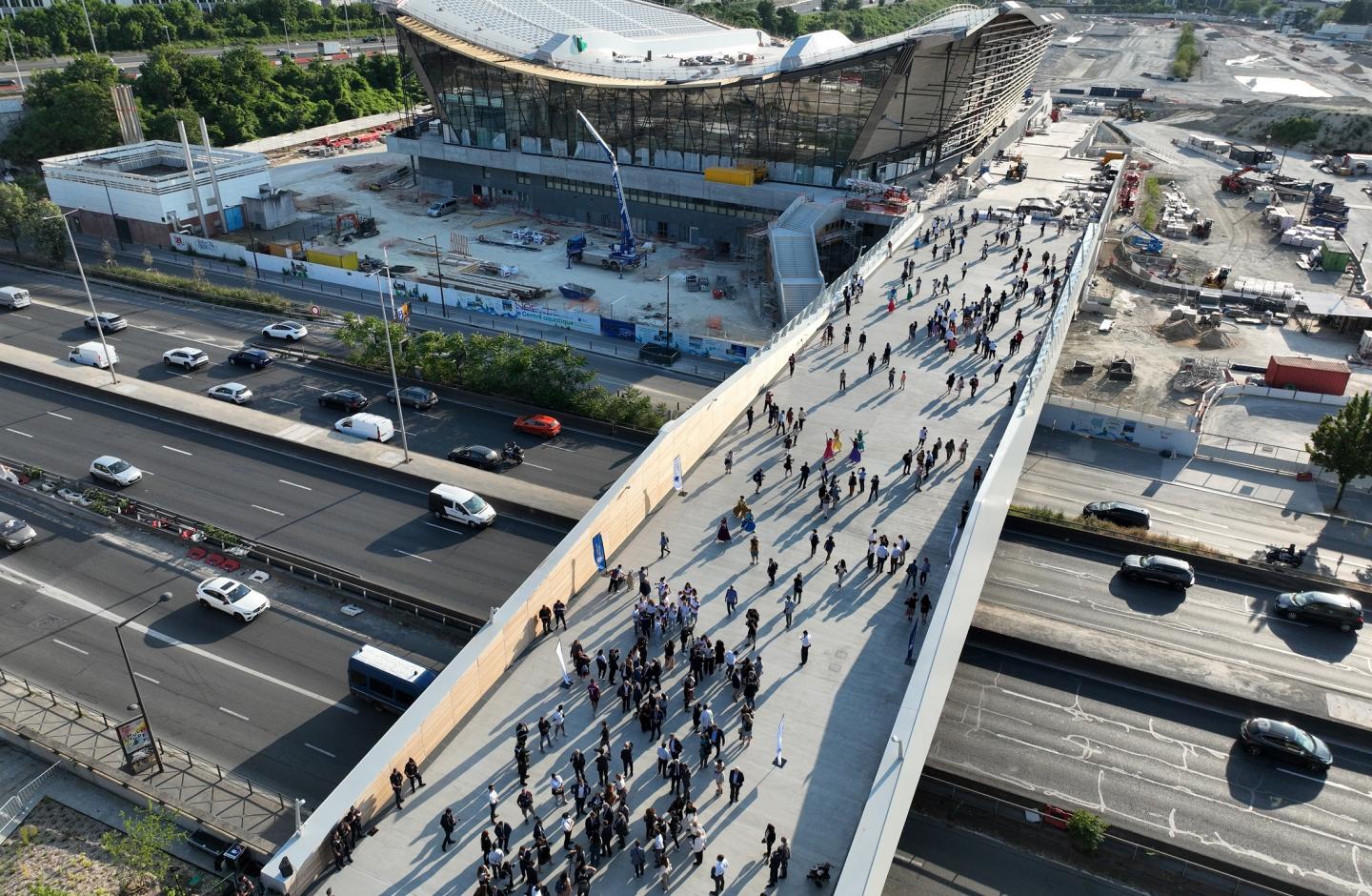 Passerelle inauguration